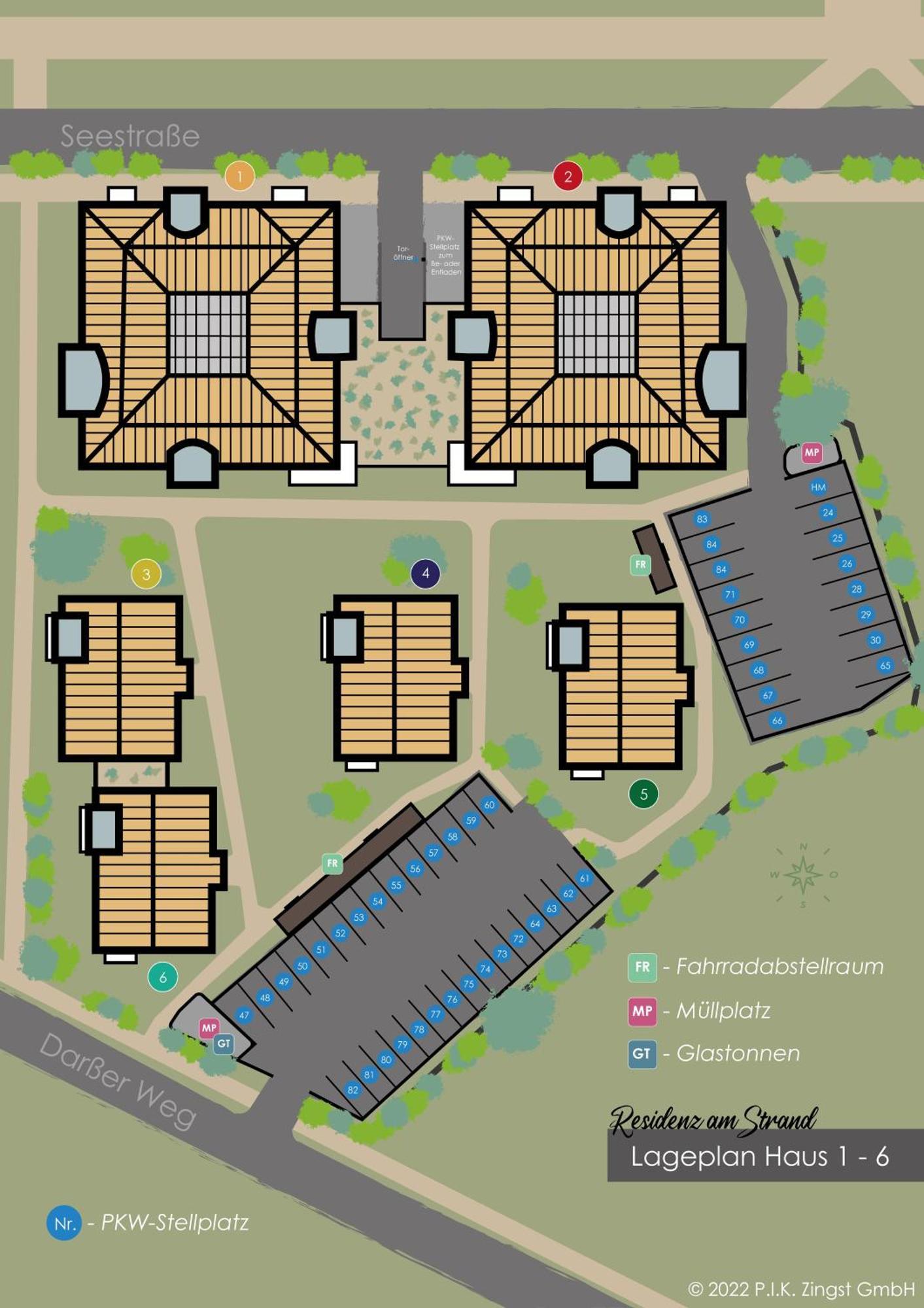 Residenz Am Strand Bernsteinglueck - Wohnung 1-09 Zingst Ngoại thất bức ảnh